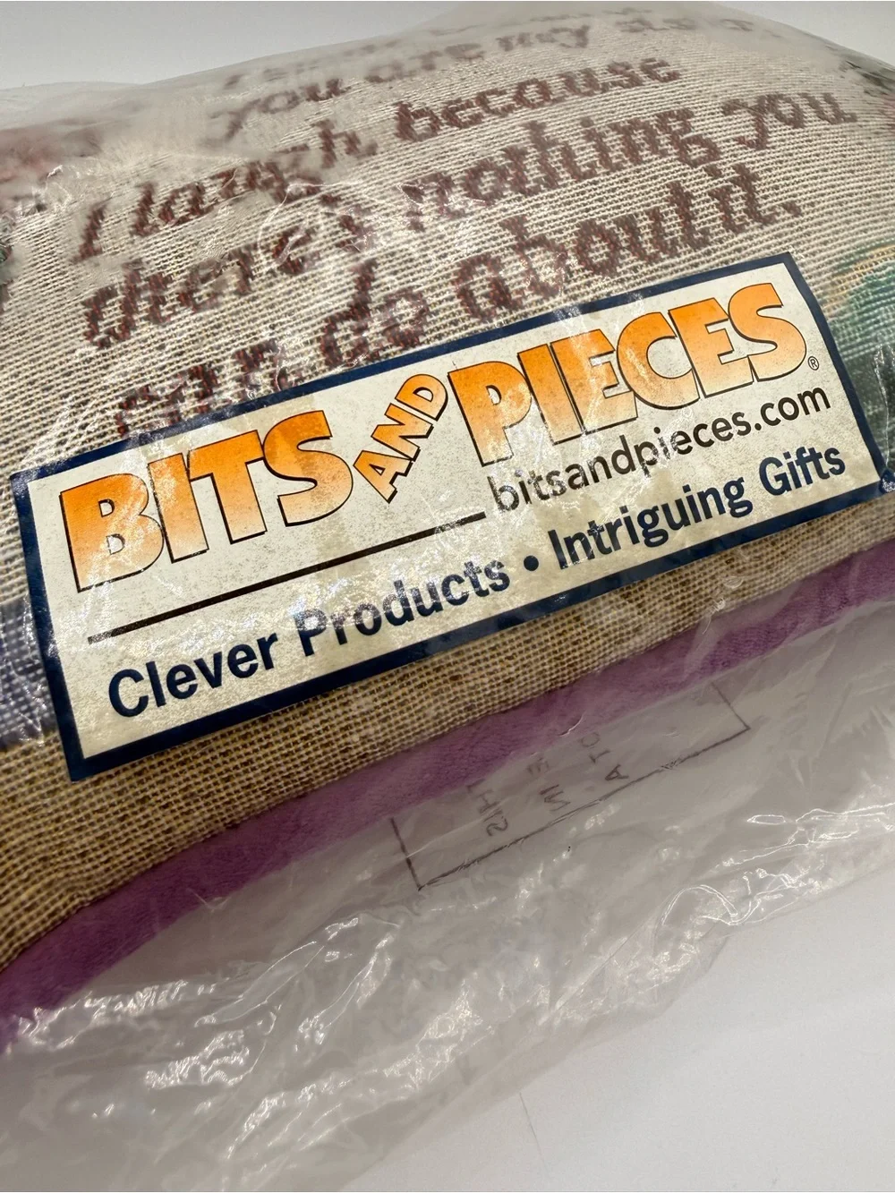 Bits and Pieces My Sister Tapestry Floral Sister Quote Pillow 14x10 Rectangle